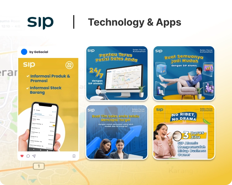 SIP Atomic - Social Media