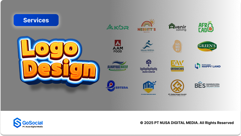 Jasa Desain Logo Indonesia - GoSocial