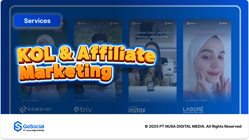 Affiliate & KOL Marketing by GoSocial