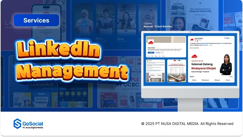 Jasa Pengelolaan Linkedin Perusahaan