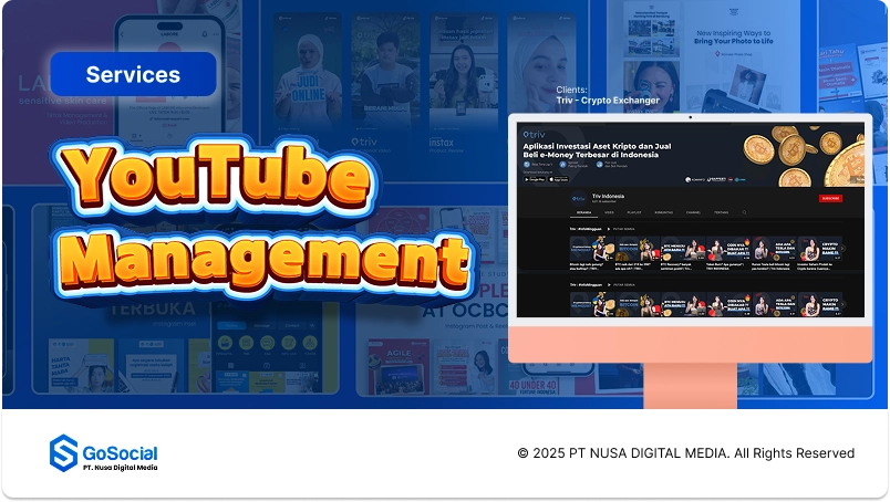 Jasa Kelola Channel Youtube Bisnis / Perusahaan