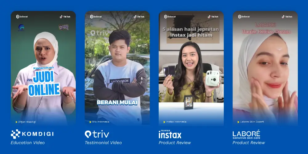 Jasa TikTok Profesional - GoSocial