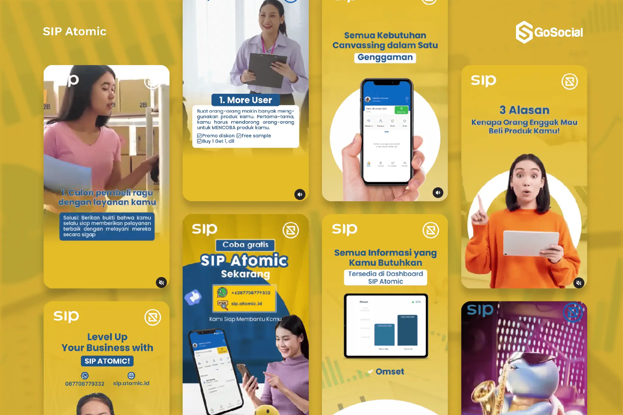 Portfolio GoSocial - Social Media Management 7
