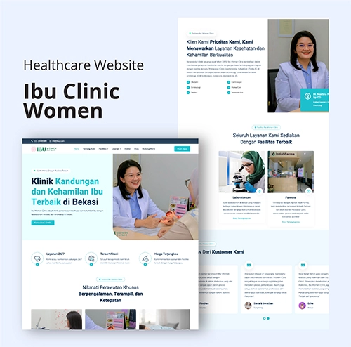 Website Company Profile - Ibu Women Clinic