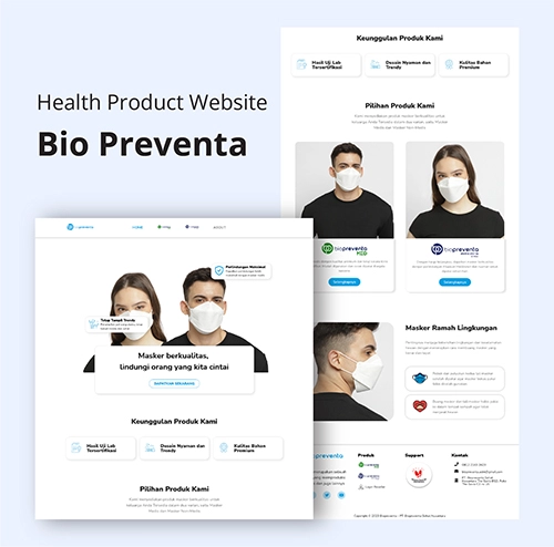Website Company Profile - Bio Preventa