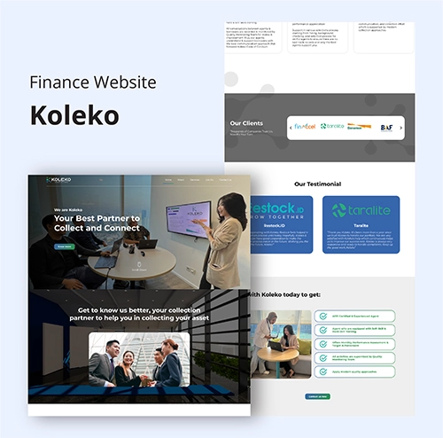 Website Company Profile - Koleko