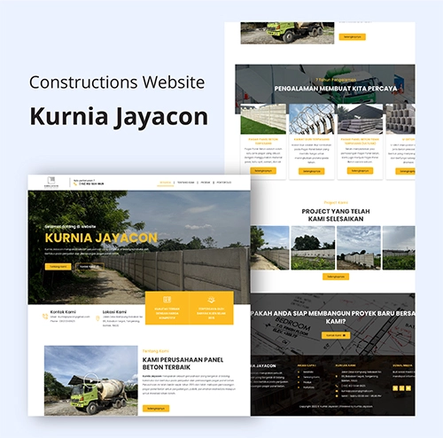 Website Company Profile - Kurniajayacon