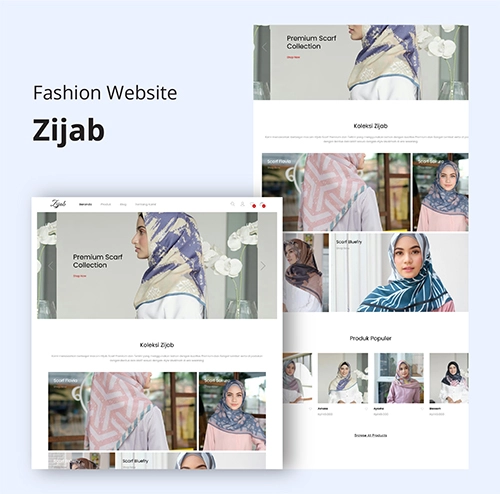 Website ECommerce - Zijab