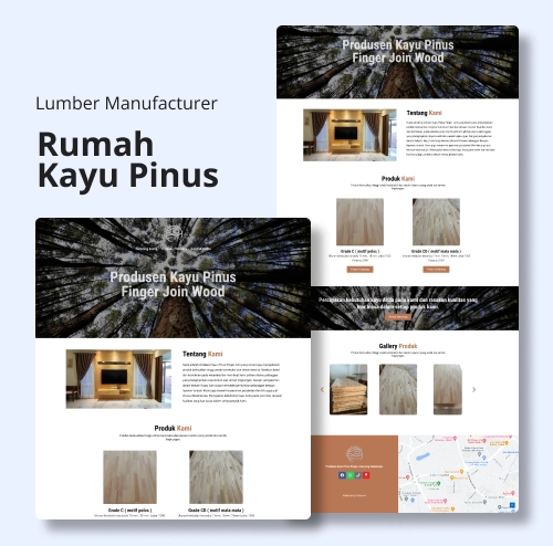 Website Lite - Rumah Kayu Pinus