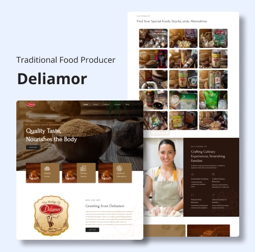 Website Company Profile - Deliamor