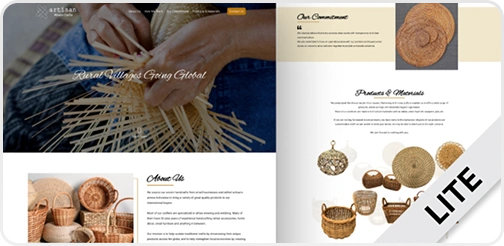 Ilustrasi paket Lite Website GoSocial