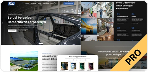 Ilustrasi paket Pro Website GoSocial