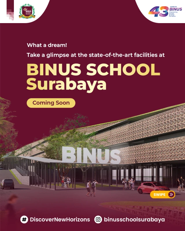 Portofolio - Binus School Surabaya