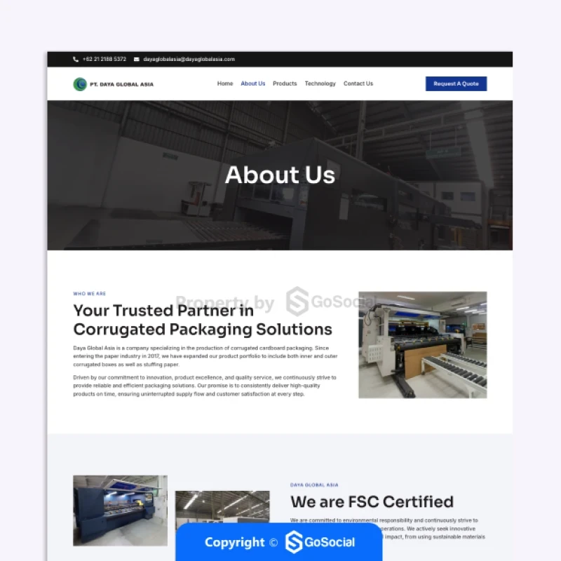 Portofolio - Daya Global Asia