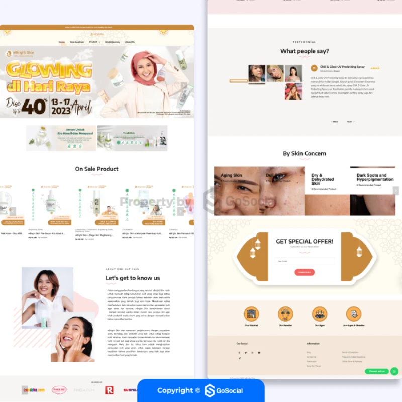 Portofolio - eBright Skin