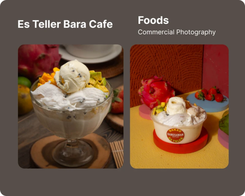 Portofolio - Es Teller Bara Cafe