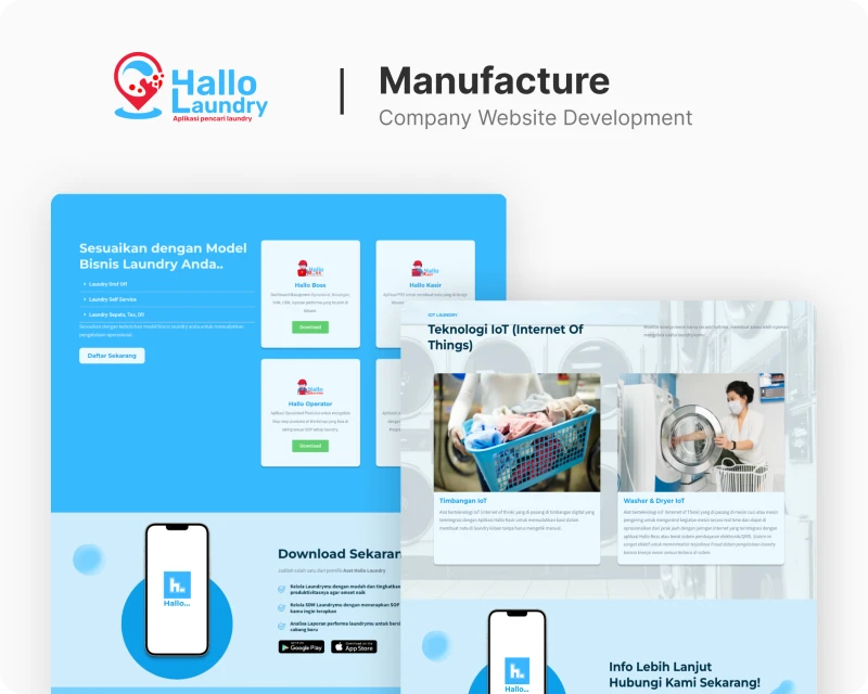 Portofolio - Hallo Laundry