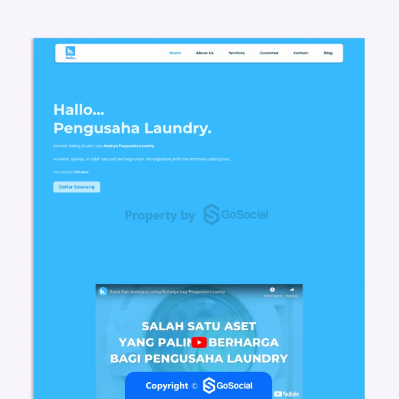 Portofolio - Hallo Laundry