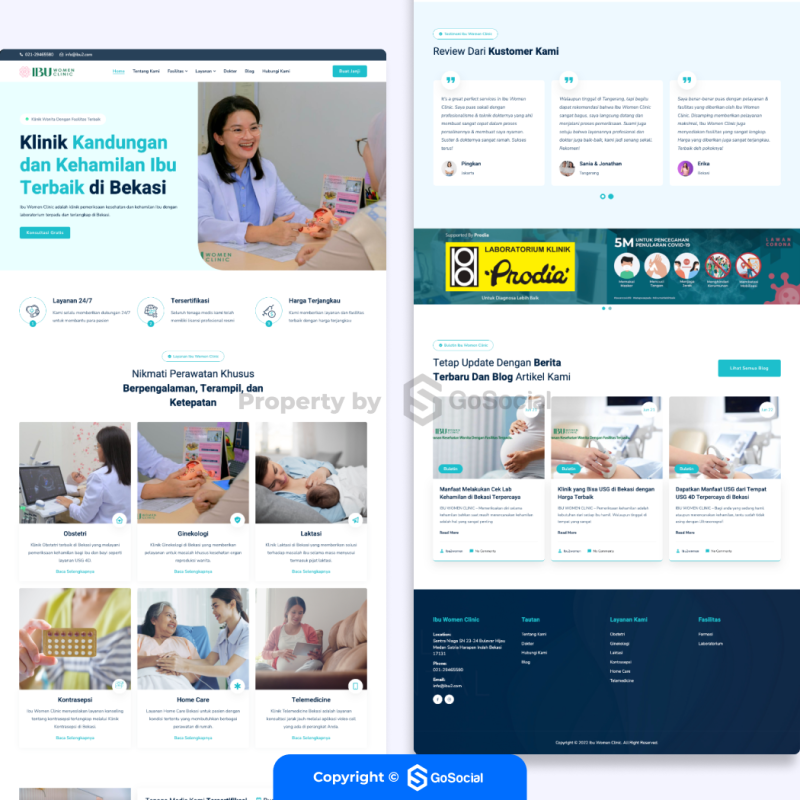 Portofolio - Ibu Women Clinic