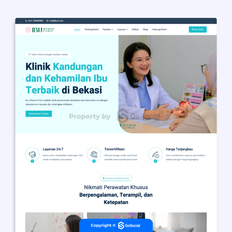 Portofolio - Ibu Women Clinic