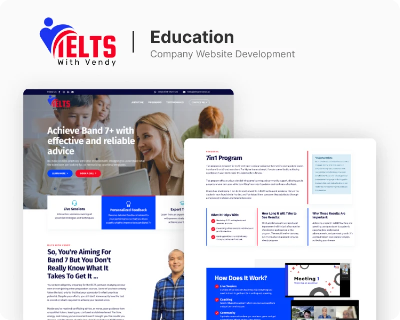 Portofolio - IELTS With Vendy