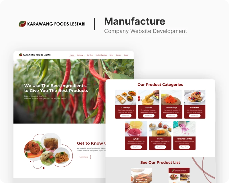Portofolio - Karawang Food Lestari