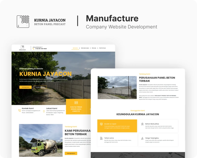 Portofolio - Kurnia Jayacon