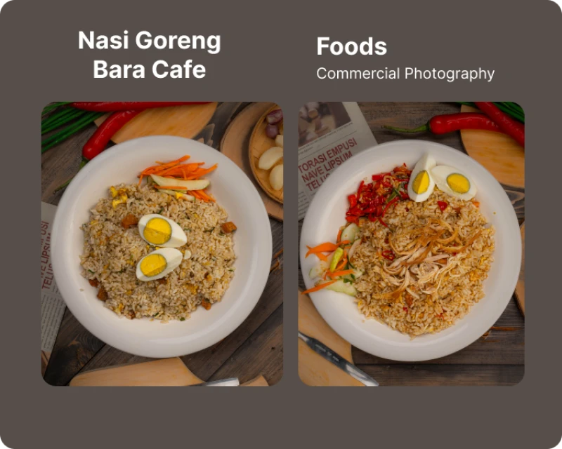 Portofolio - Nasi Goreng Bara Cafe