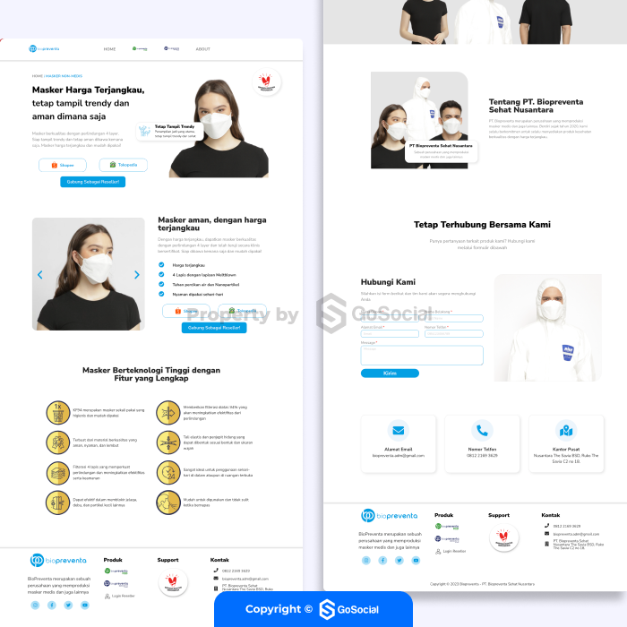 Portofolio - PT. Biopreventa Sehat