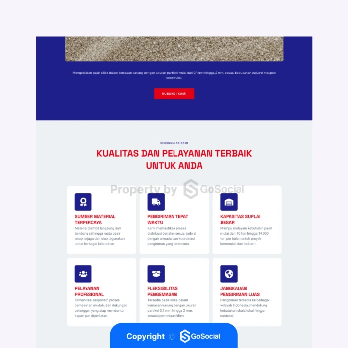 Portofolio - PT Cahaya Silika Mandiri Lestari