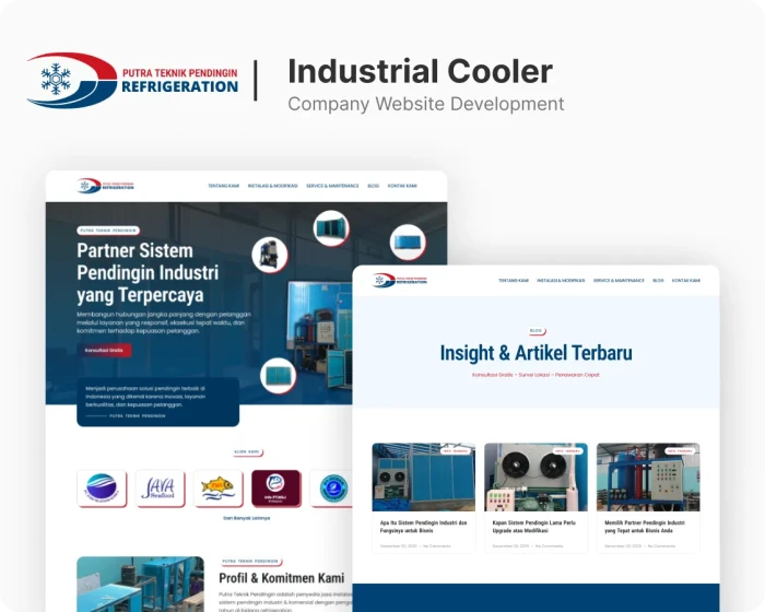 Portofolio - Putra Teknik Pendingin