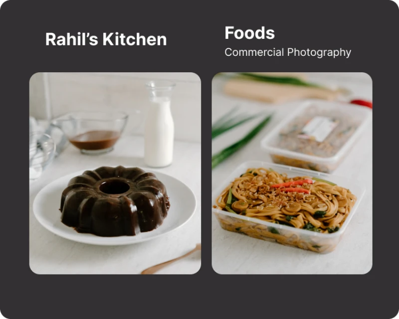 Portofolio - Rahil's Kitchen