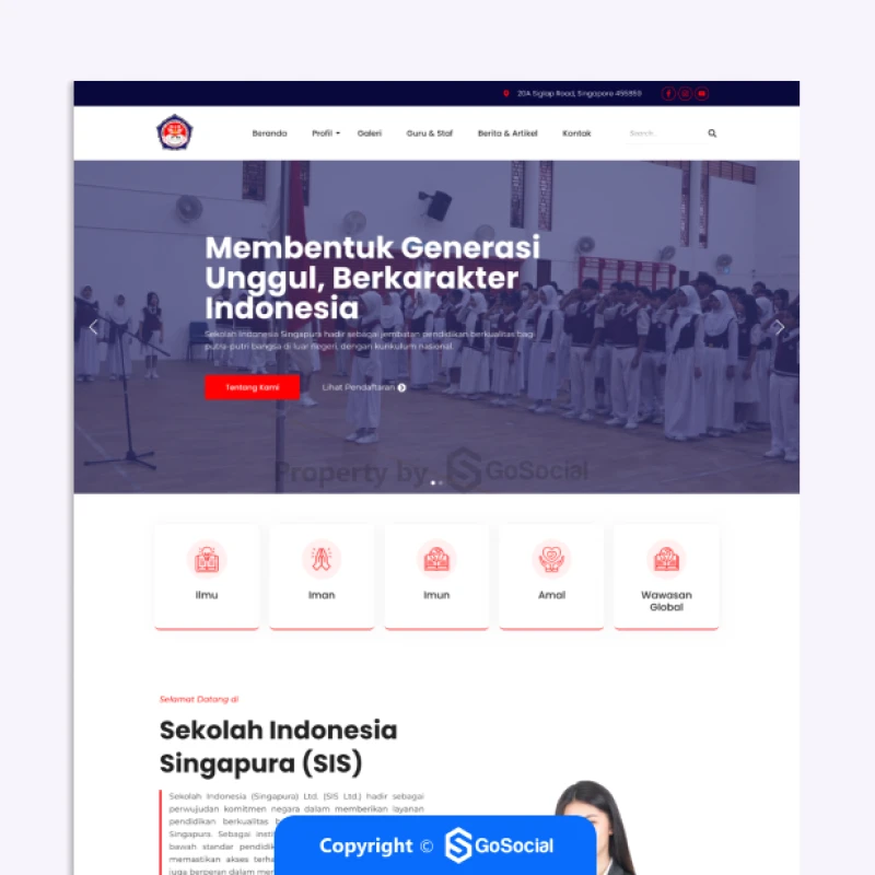 Portofolio - Sekolah Indonesia Singapura