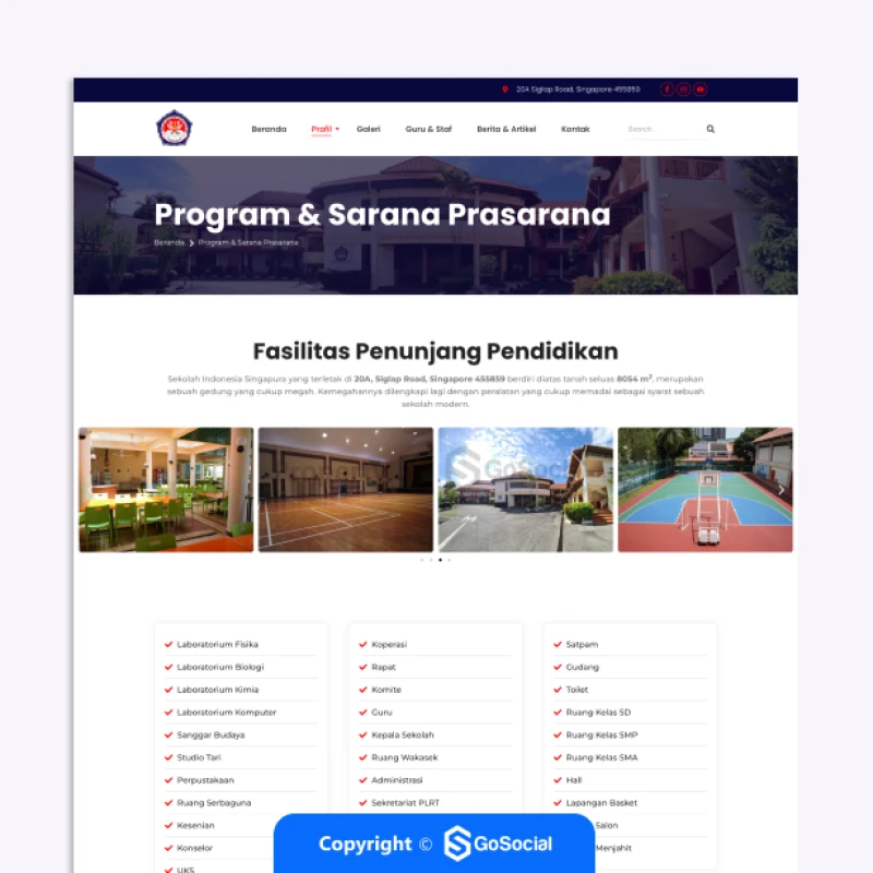 Portofolio - Sekolah Indonesia Singapura