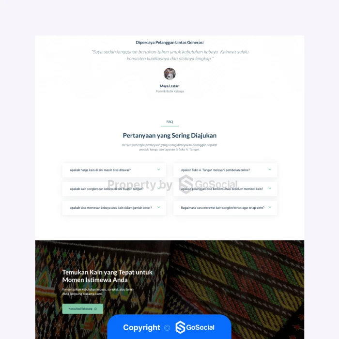 Portofolio - Toko A Tarigan